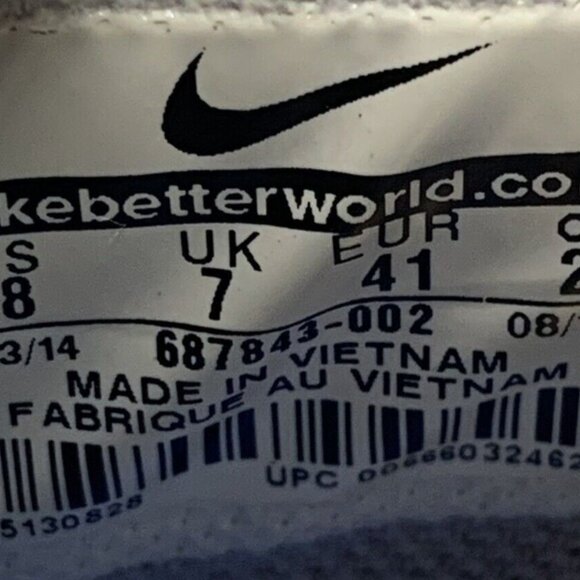 Nike Air Force 1 CMFT Kyrie Irving Men's Size 8 Wolf Grey No Box 687843-002 - Picture 2 of 10